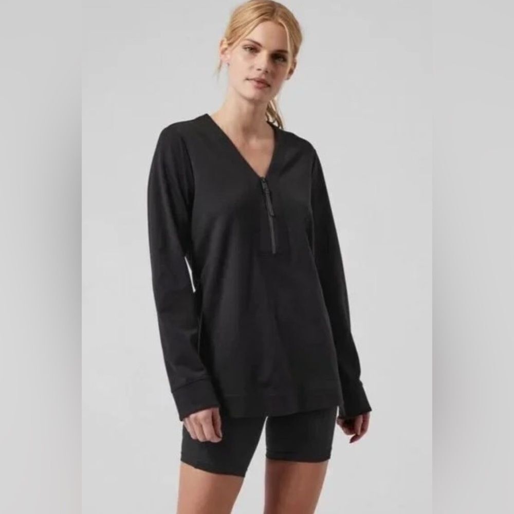 Athleta Eastbound HalfâZip Sweatshirt size S/P
